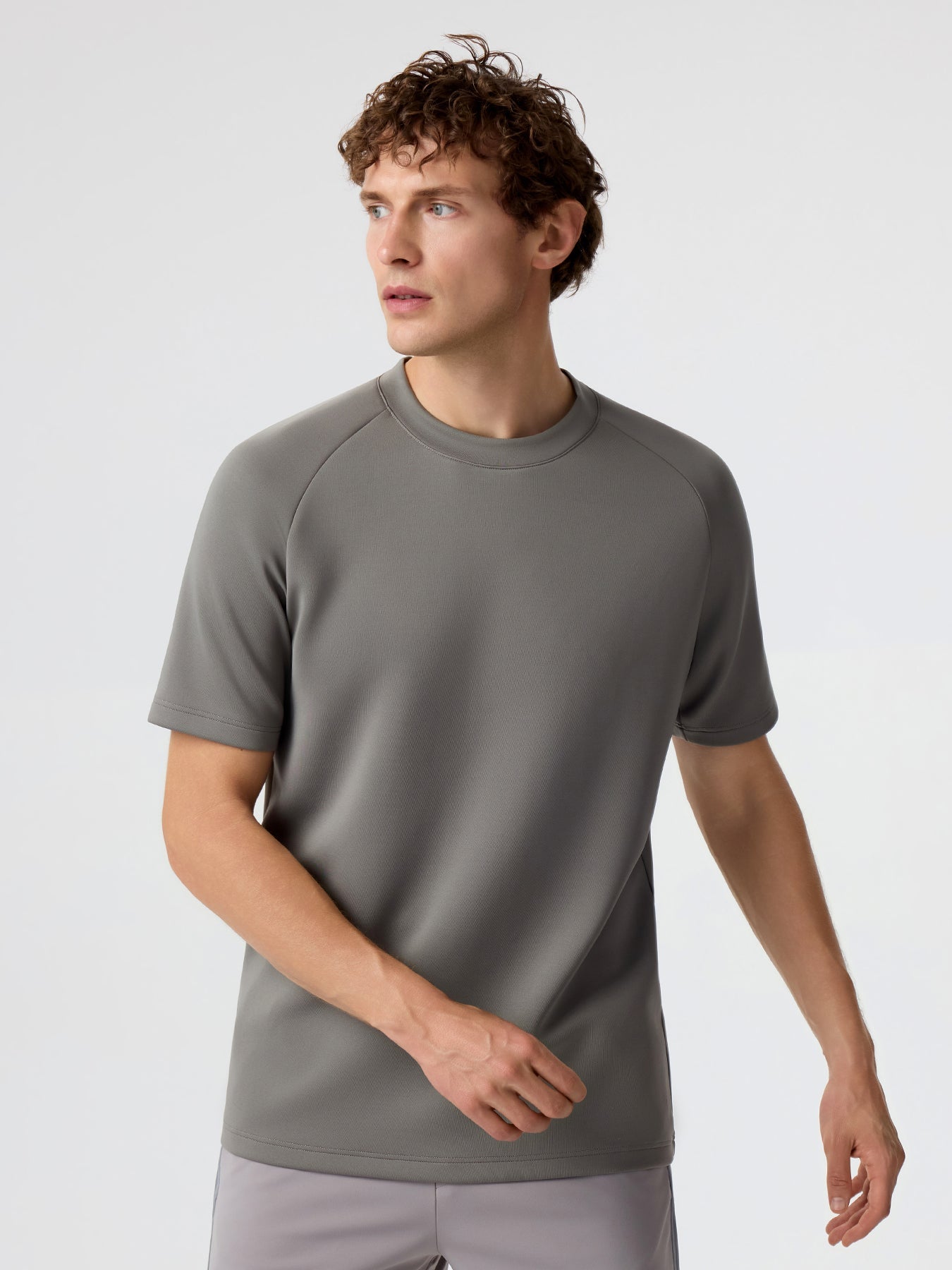Modal Blend Short-Sleeve Raglan Tee