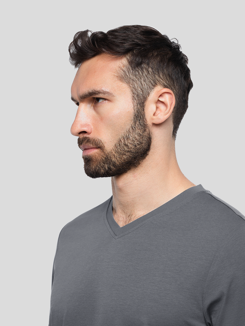 StayCool 2.0 V-neck Elongated Tee: Slim Fit