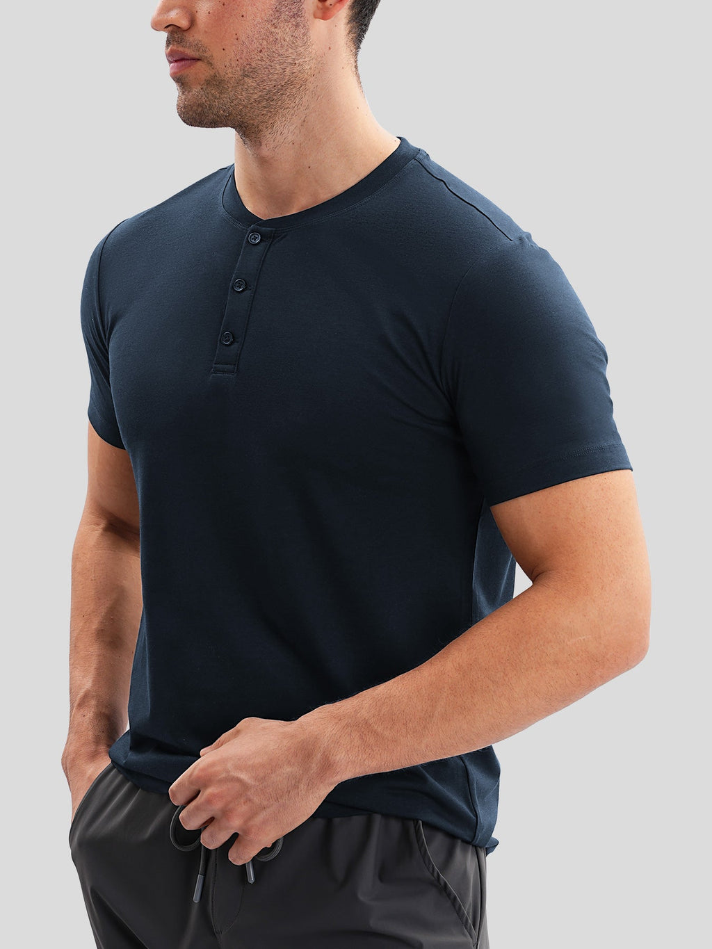 StayCool 2.0 Slim Fit Henley Shirt