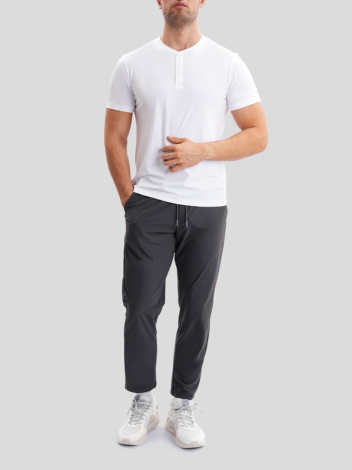 StayCool 2.0 Slim Fit Henley Shirt