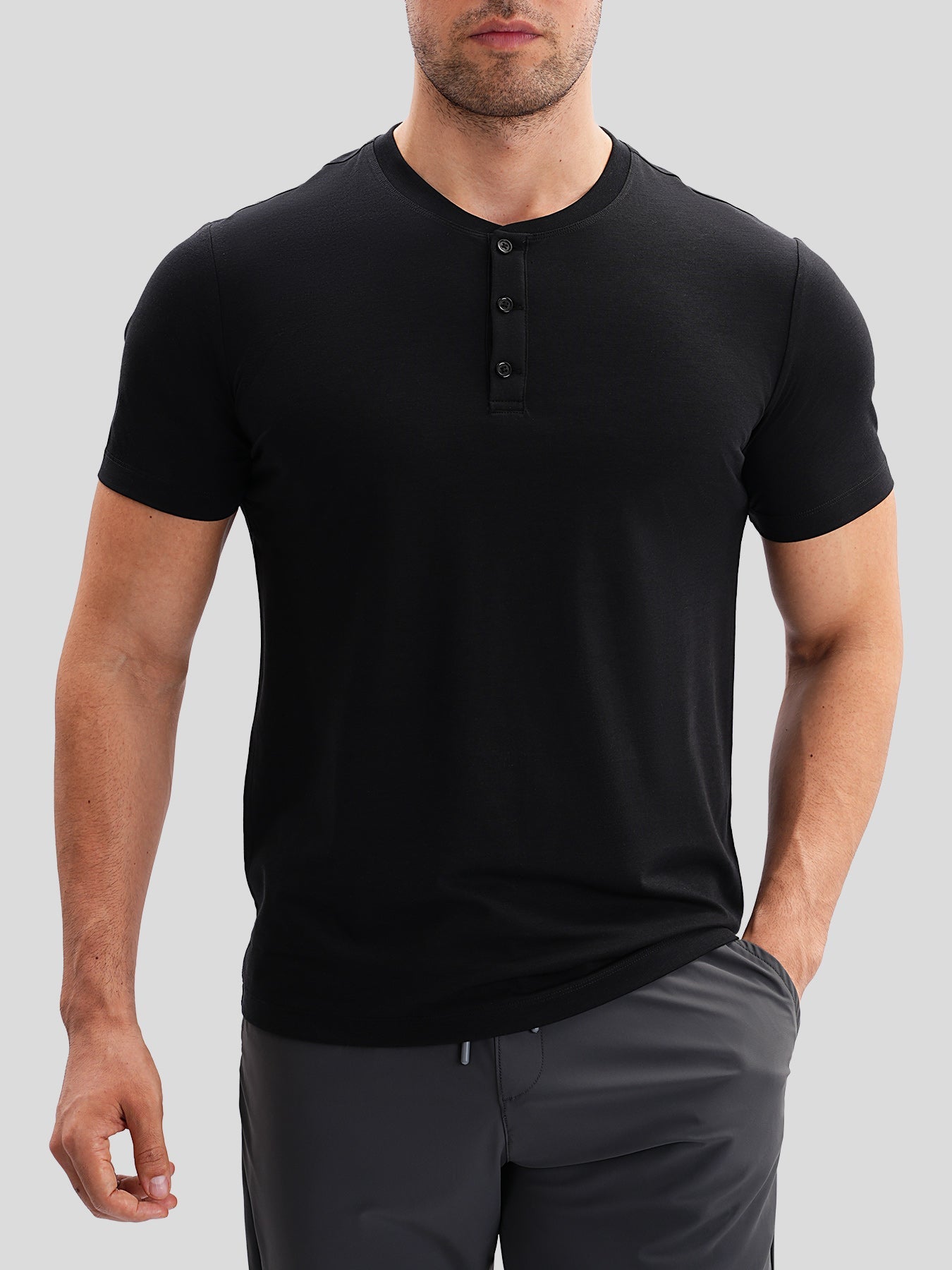 StayCool 2.0 Slim Fit Henley Shirt